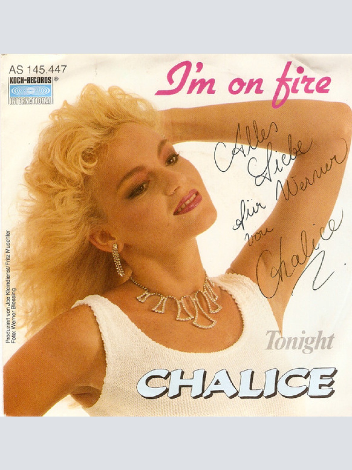 Vinyl / Chalice (10) - I'm On Fire