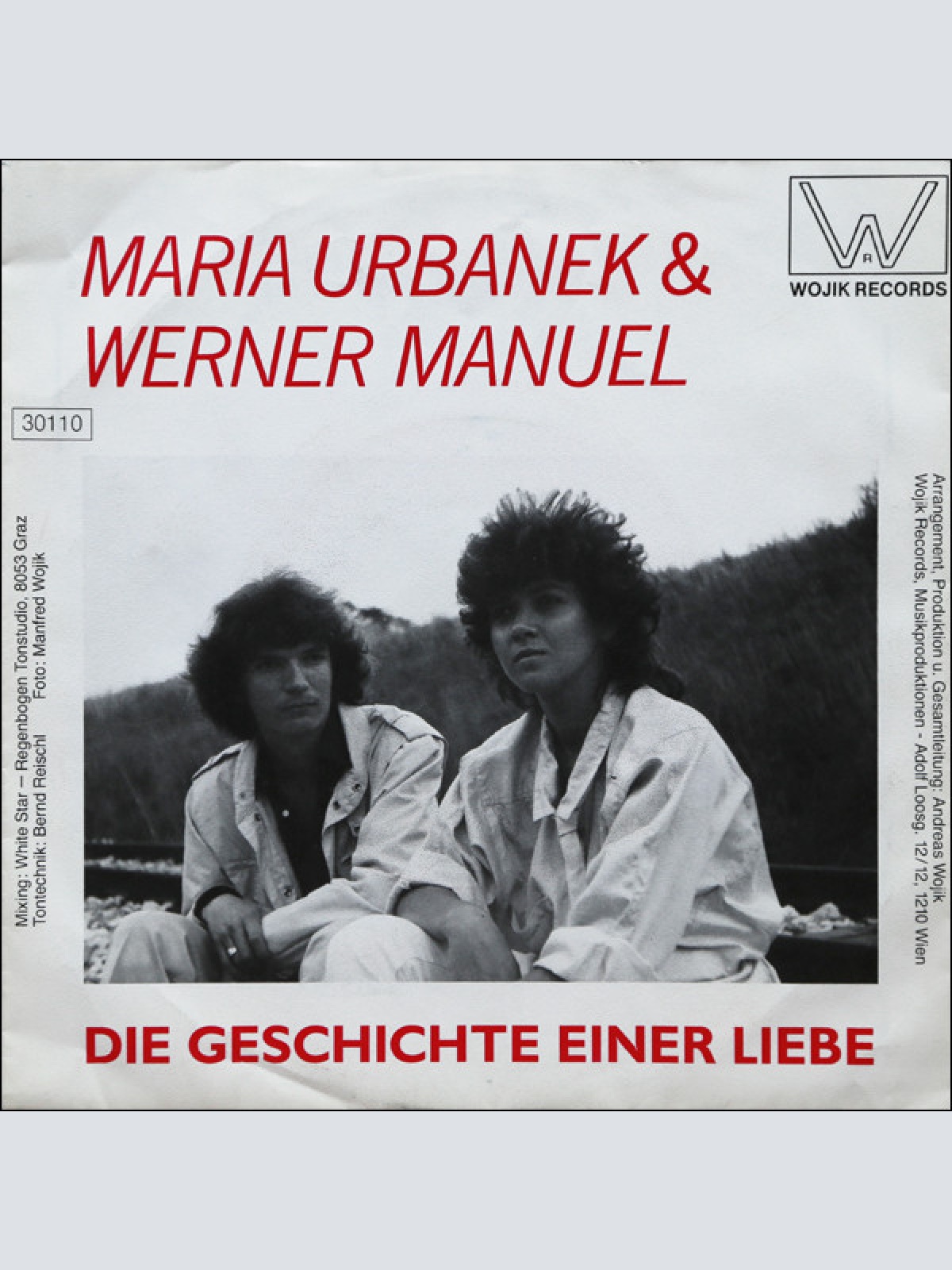 Vinyl / Maria Urbanek & Werner Manuel - Die Geschichte Einer Liebe