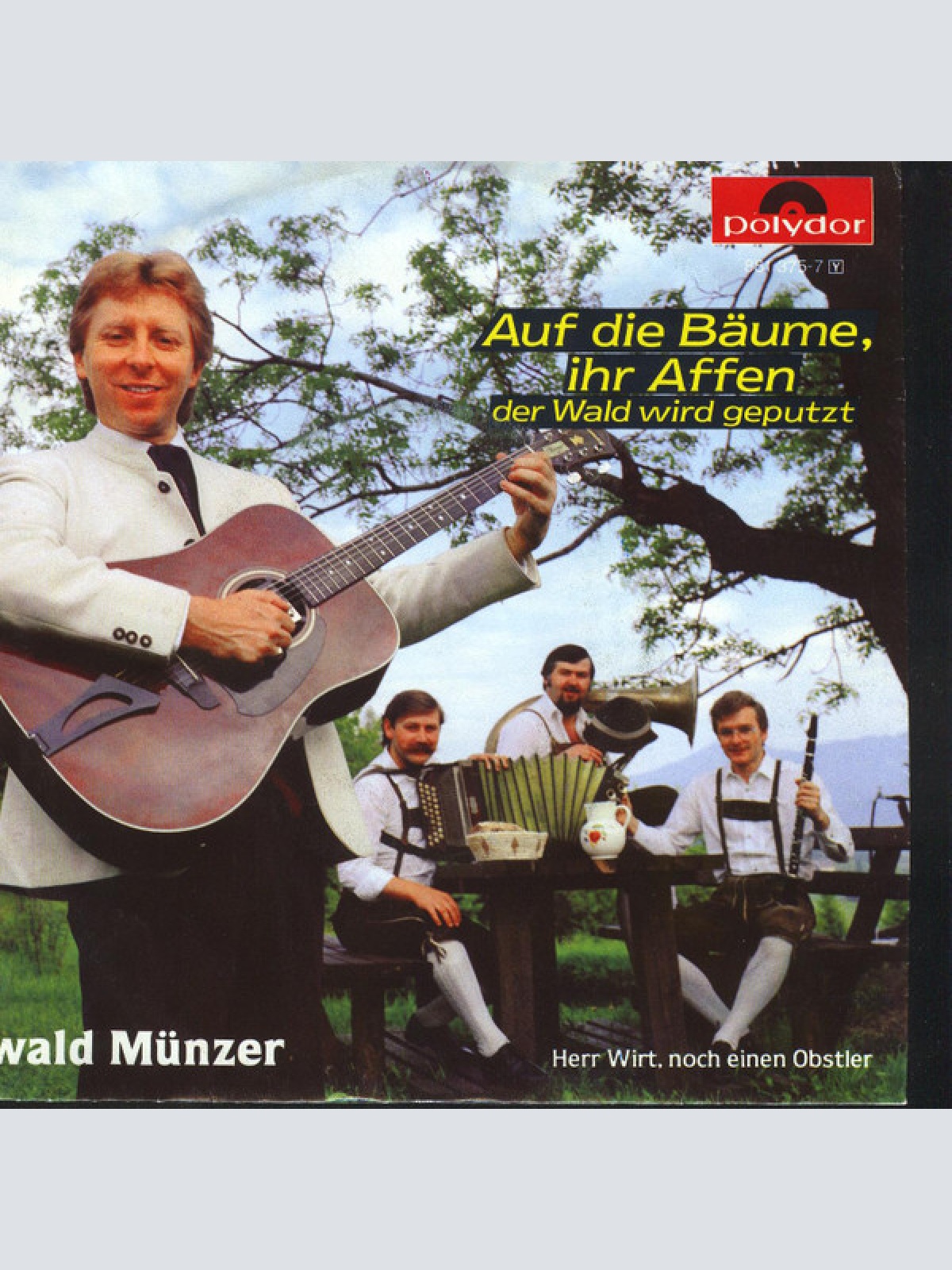 Vinyl / Ewald Münzer - Auf Die Bäume, Ihr Affen