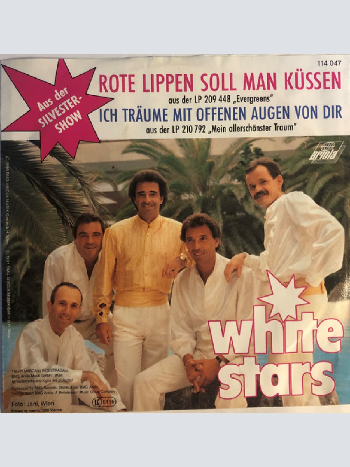 Vinyl / White Stars - Rote Lippen Soll Man Küssen
