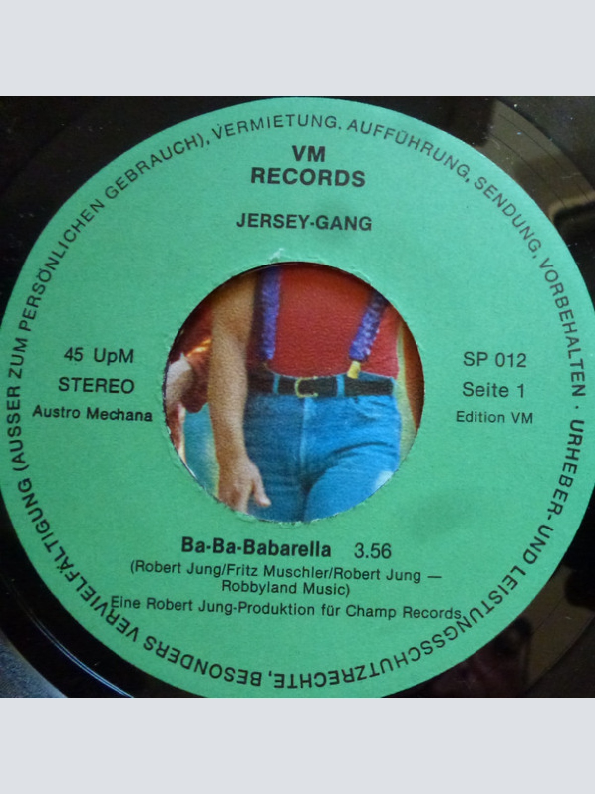 Vinyl / Jersey Gang - Ba-ba-ba-Babarella / I Got A Wonder