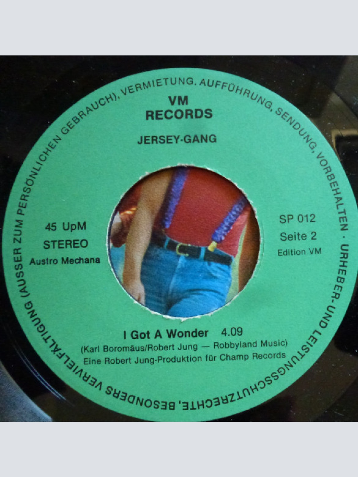 Vinyl / Jersey Gang - Ba-ba-ba-Babarella / I Got A Wonder