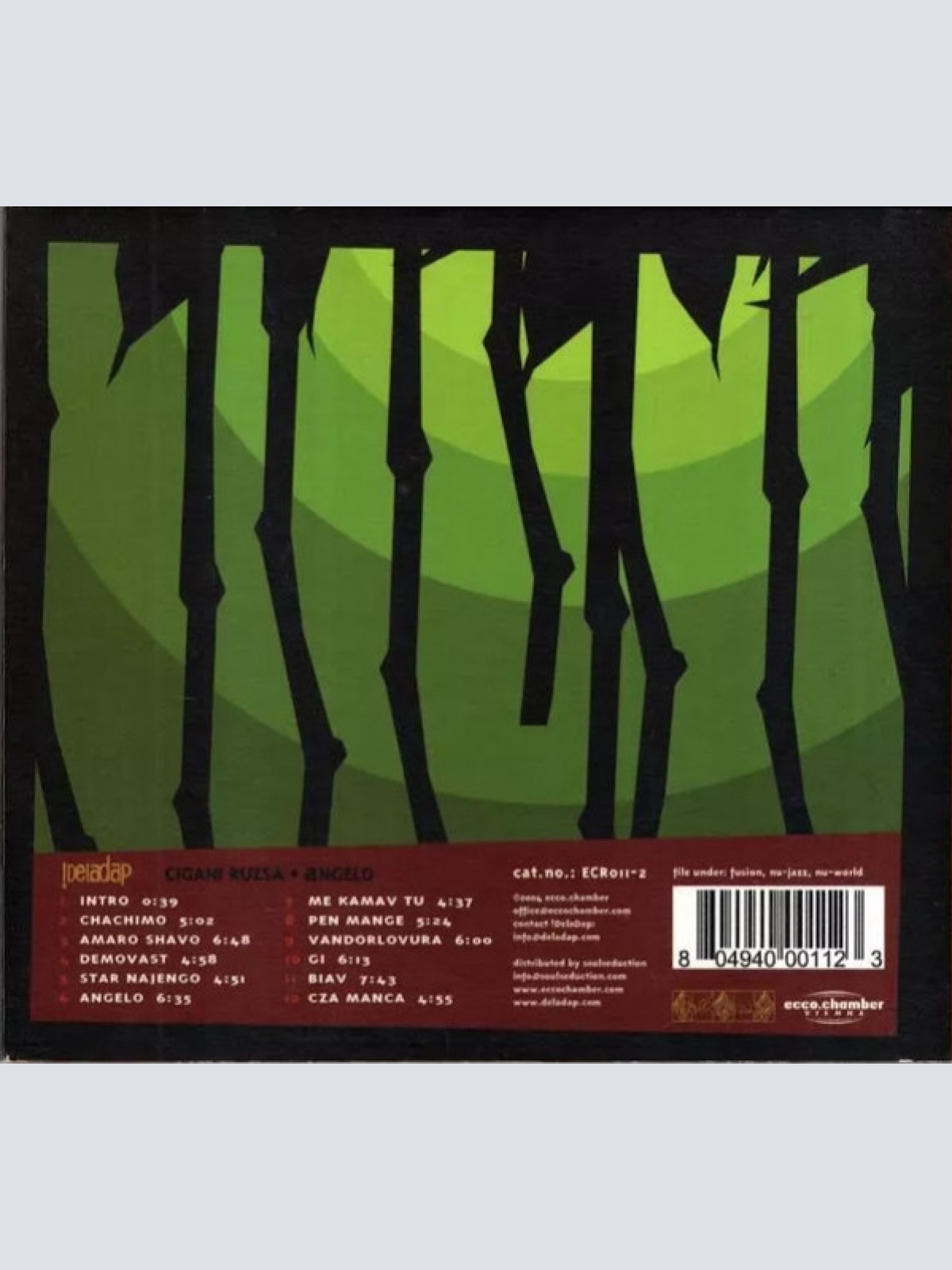 CD / !Deladap - Cigani Ruzsa + Angelo