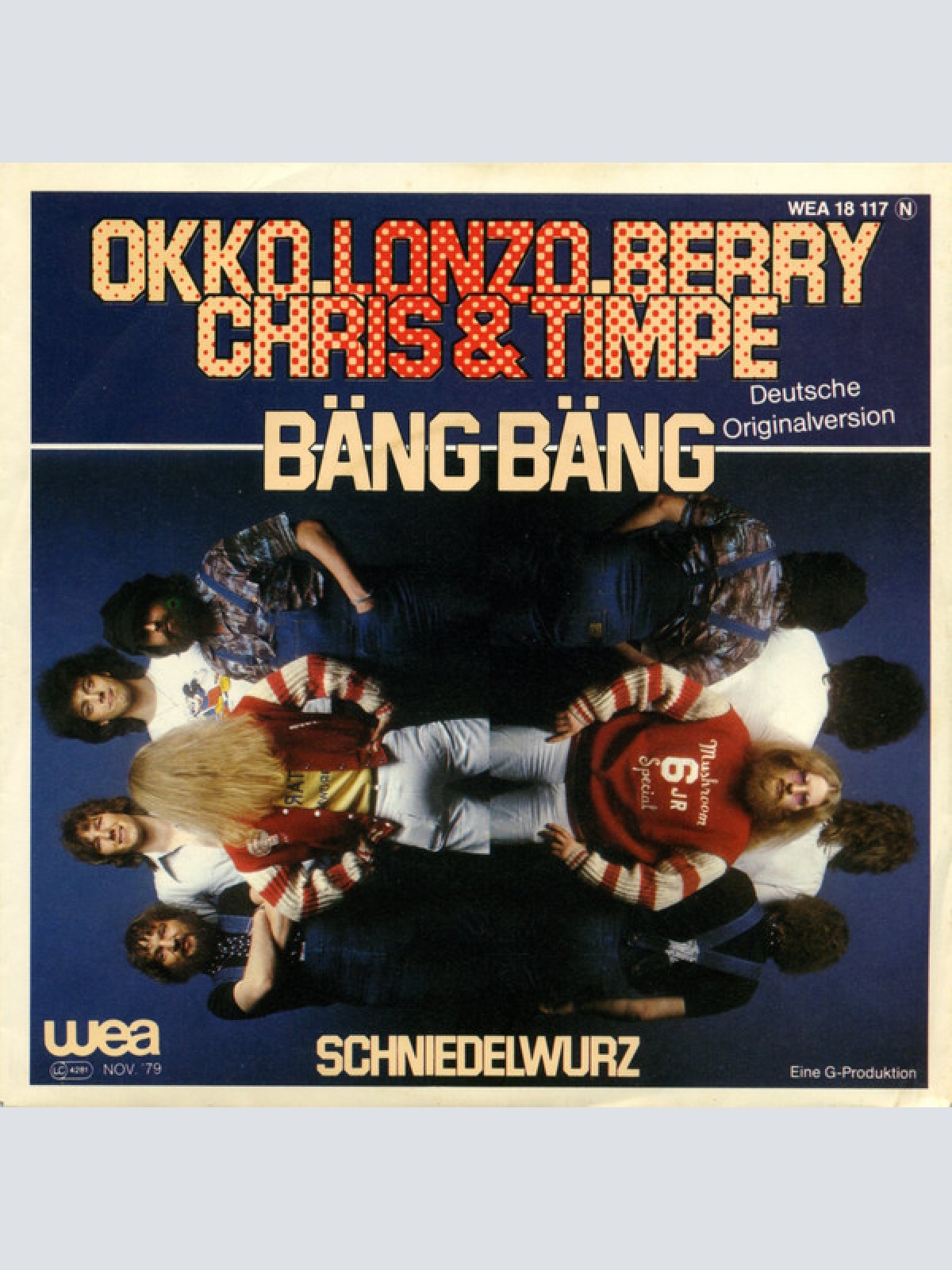 Vinyl / Okko, Lonzo, Berry, Chris & Timpe - Bäng Bäng