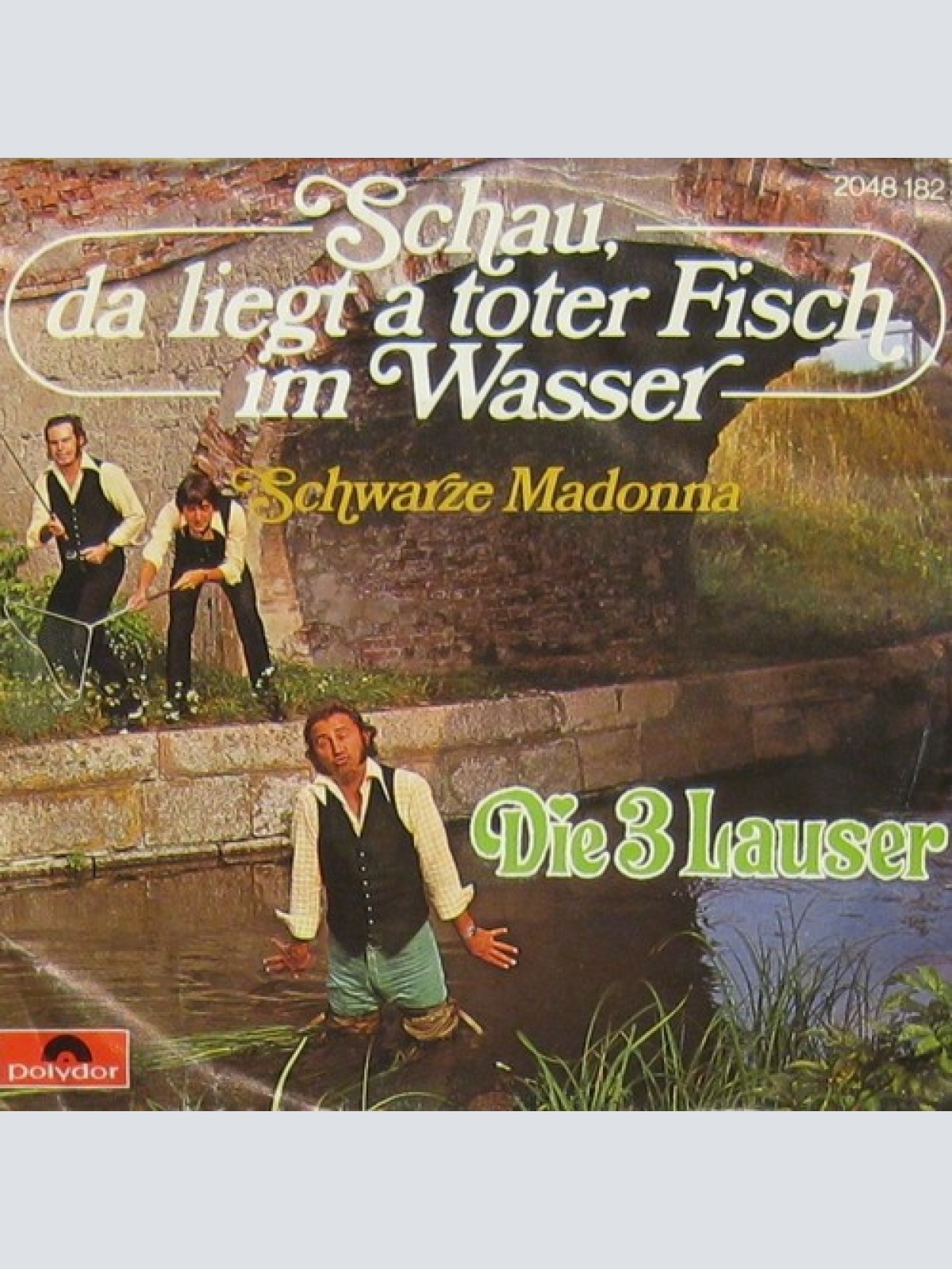 Vinyl / Die 3 Lauser - Schau, Da Liegt A Toter Fisch Im Wasser / Schwarze Madonna