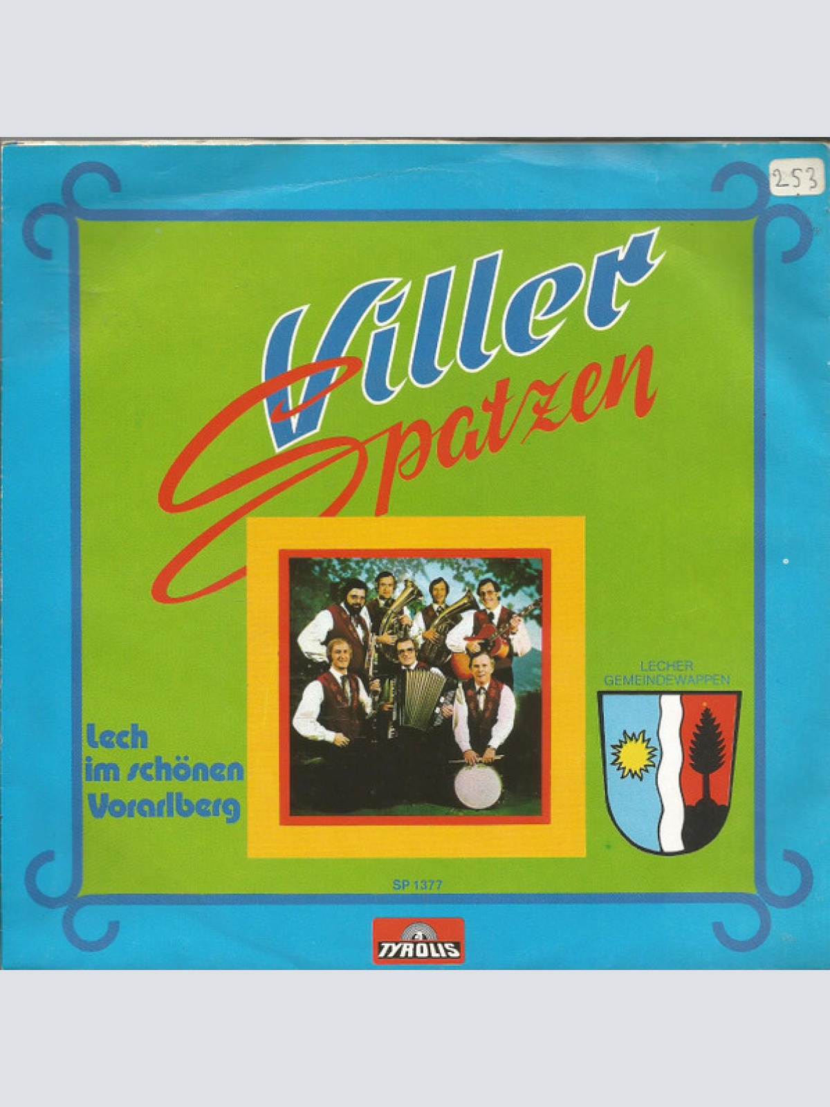 Vinyl / Trachtenkapelle Lech / Viller Spatzen - Bläserklang / Lech Im Schönen Vorarlberg