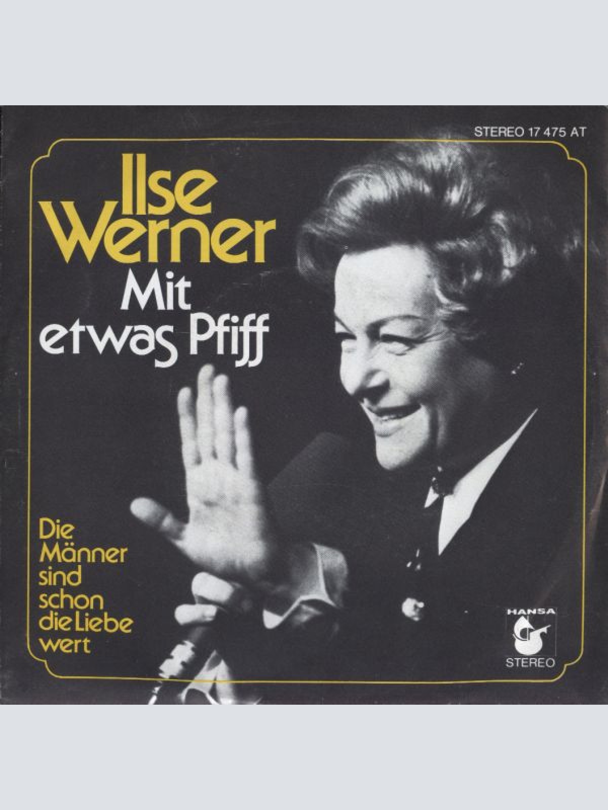 Vinyl / Ilse Werner - Mit Etwas Pfiff