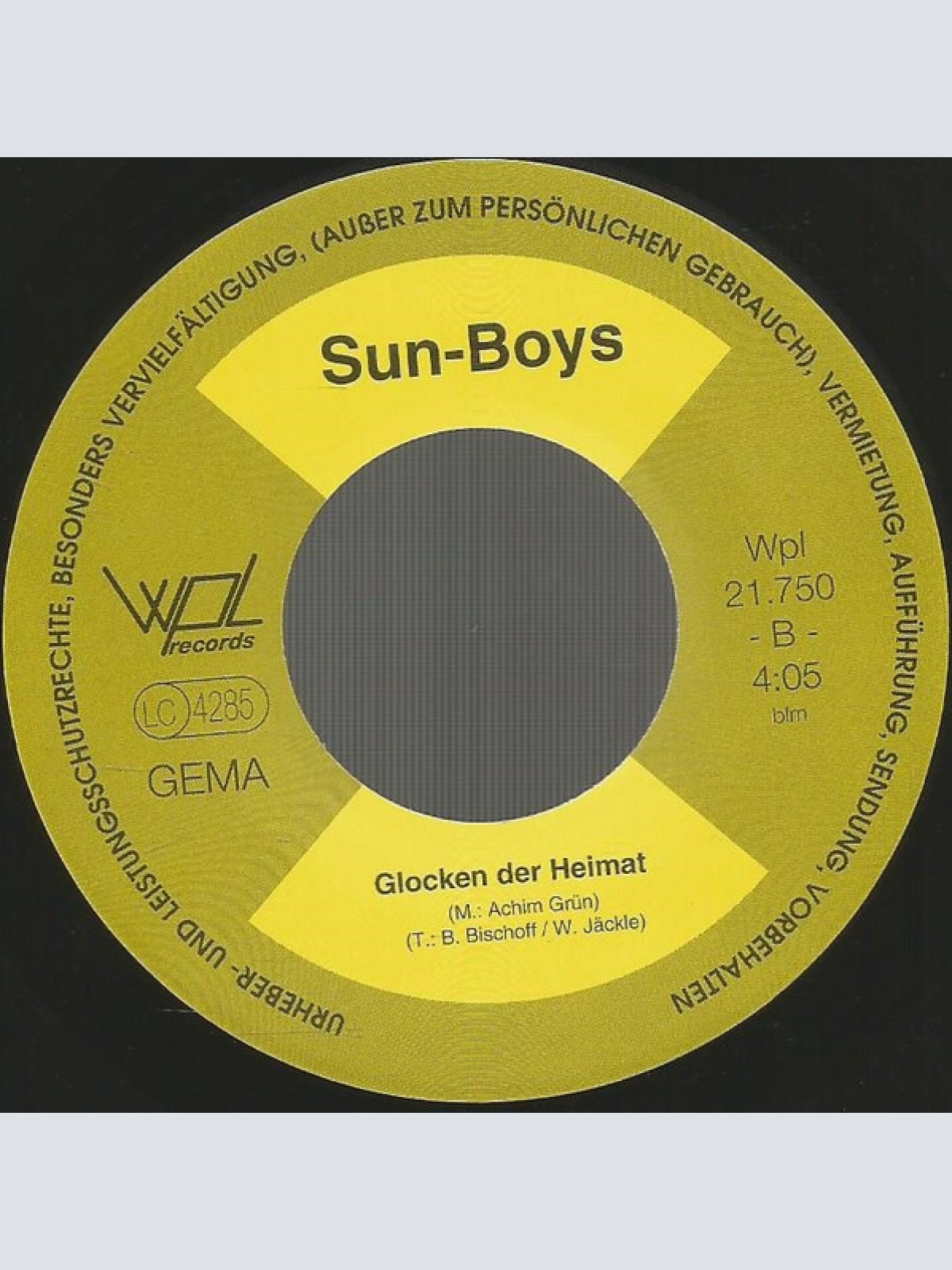 Vinyl / Sun Boys - Wenn Ein Engel Vom Himmel Fällt