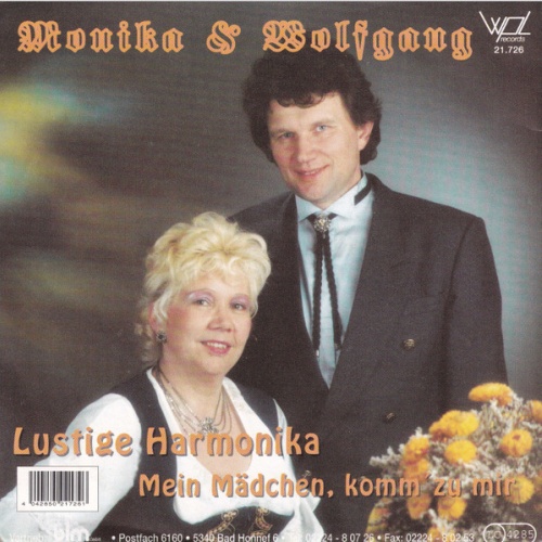 Vinyl / Monika & Wolfgang* - Lustige Harmonika