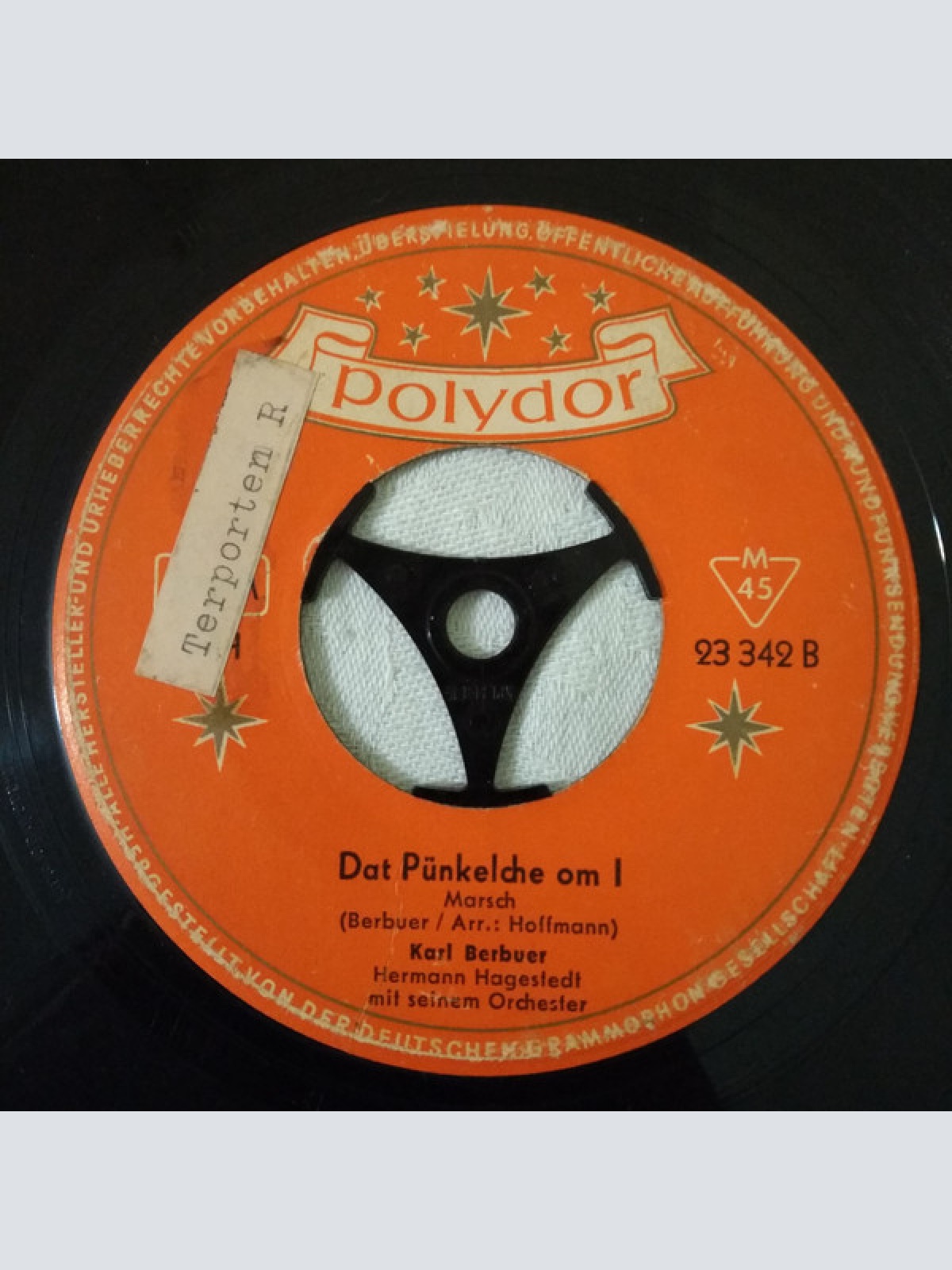 Vinyl / Karl Berbuer - Rheinland-Weinland-Walzer / Dat Pünkelche Om I