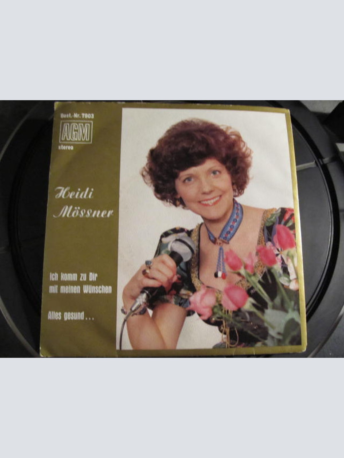 Vinyl / Heidi Mössner - Ich Komm Zu Dir Mit Meinen Wünschen / Alles Gesund ...