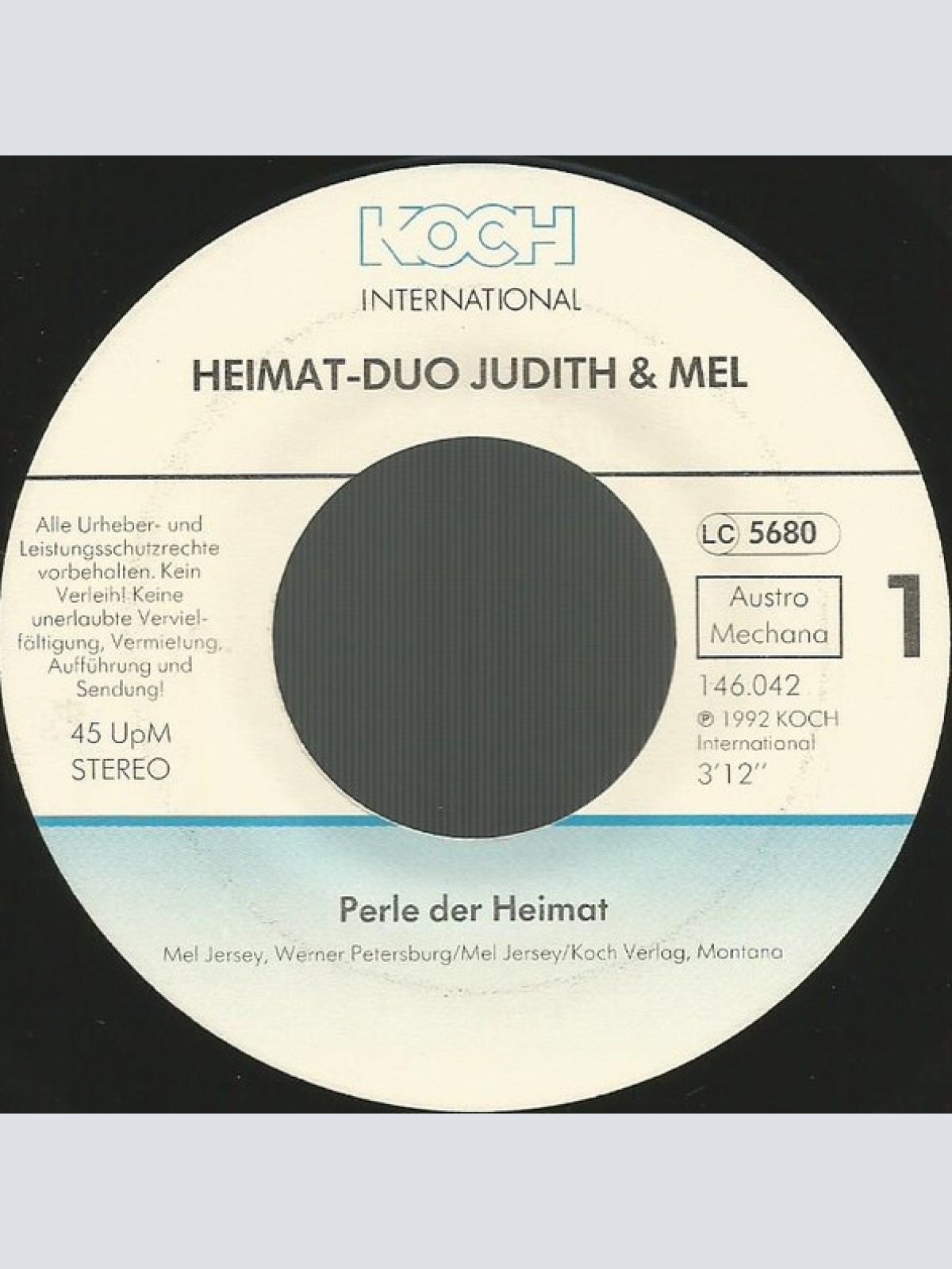 Vinyl / Heimat-Duo Judith & Mel* - Perle Der Heimat