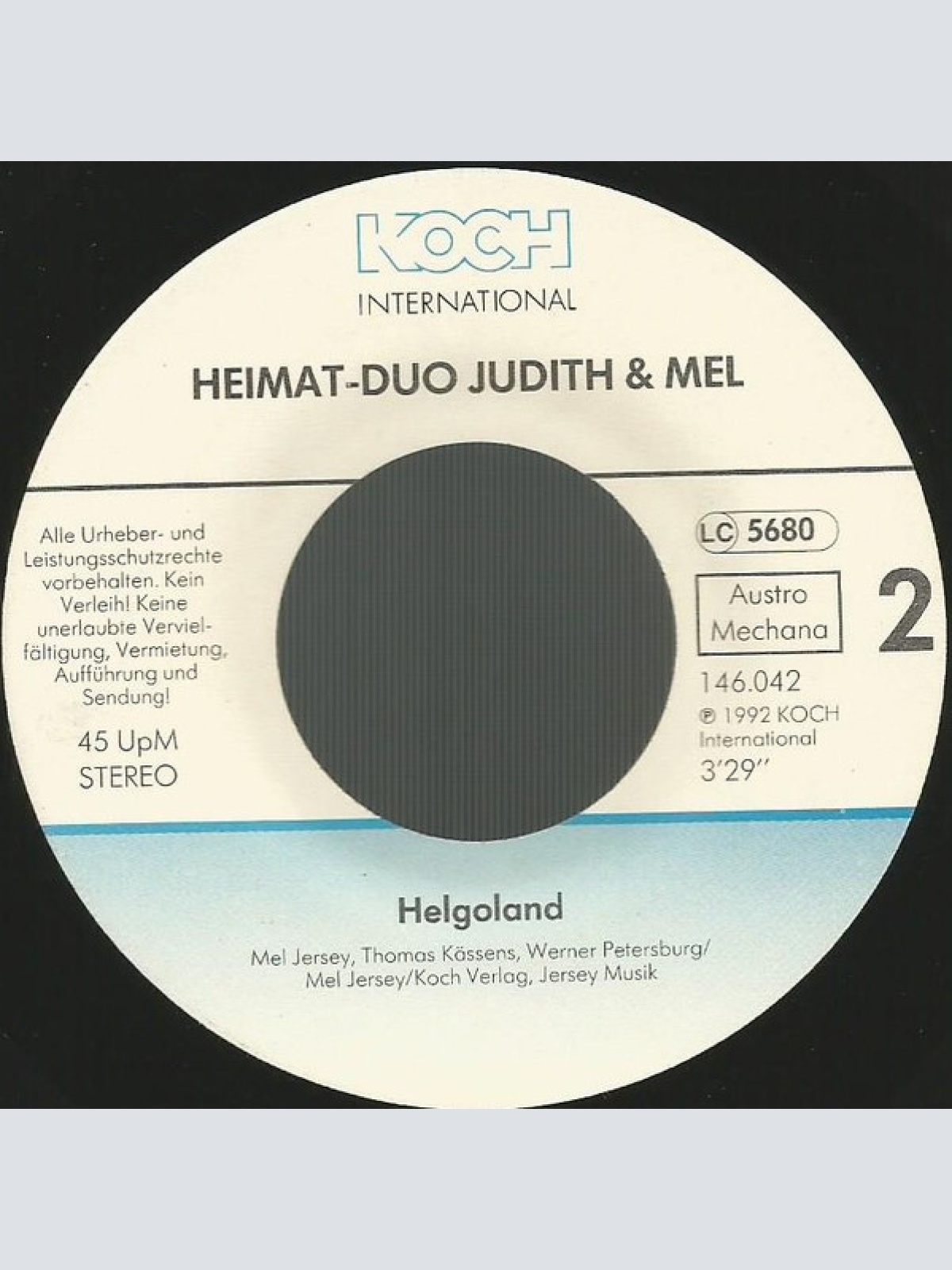 Vinyl / Heimat-Duo Judith & Mel* - Perle Der Heimat