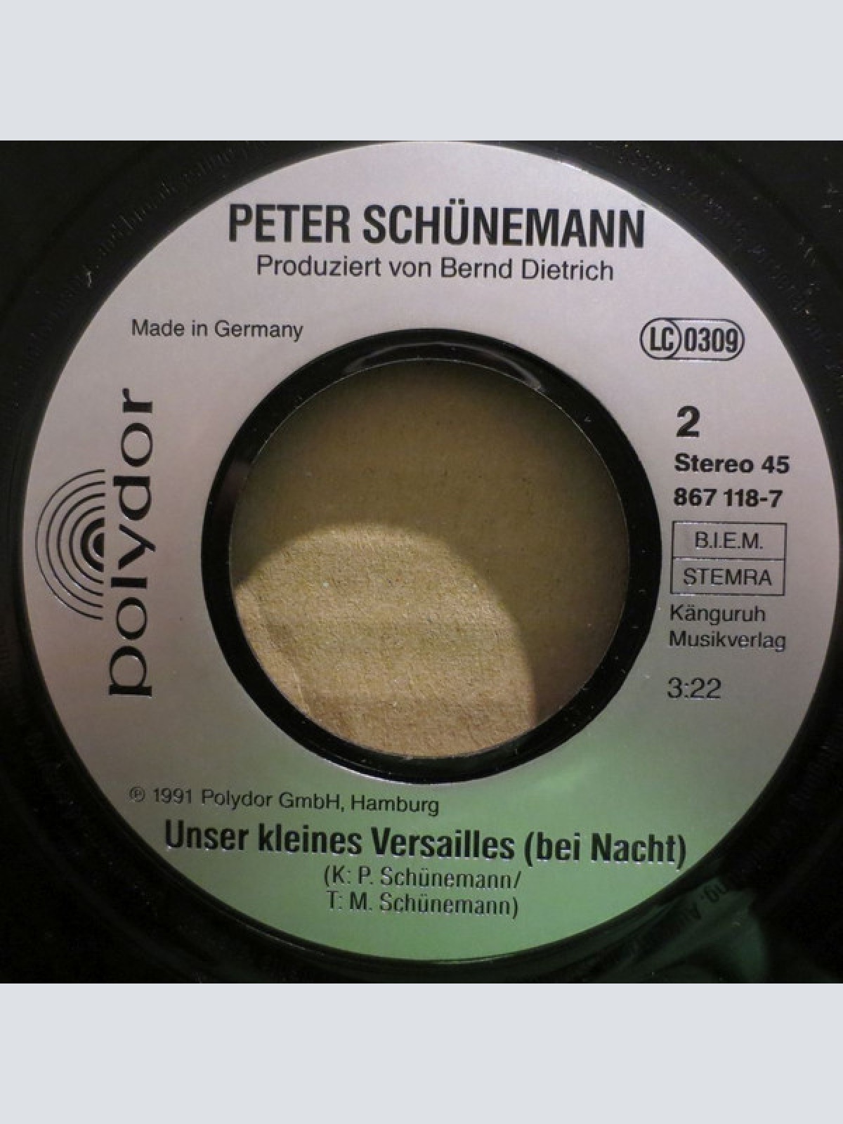 Vinyl / Peter Schünemann - Der Alte Kapitän (Mit Der Ziehharmonika)