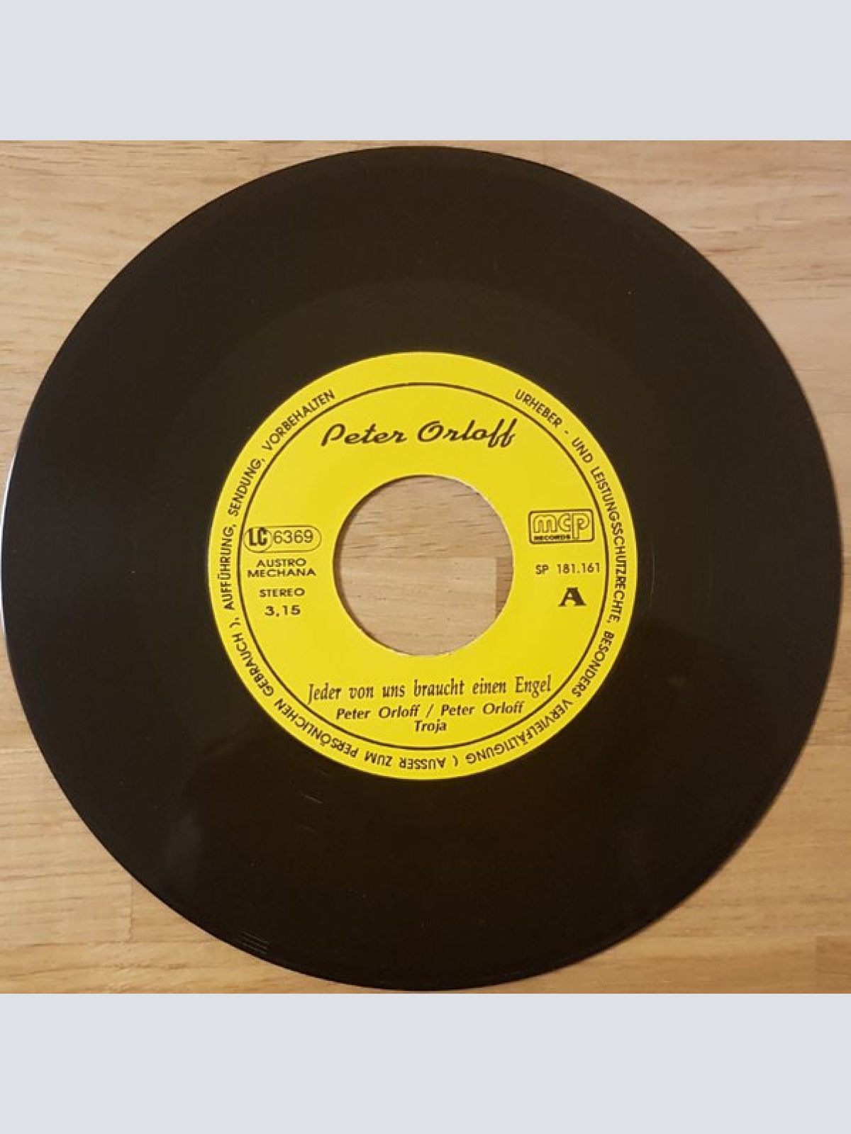 Vinyl / Peter Orloff - Jeder Von Uns Braucht Einen Engel