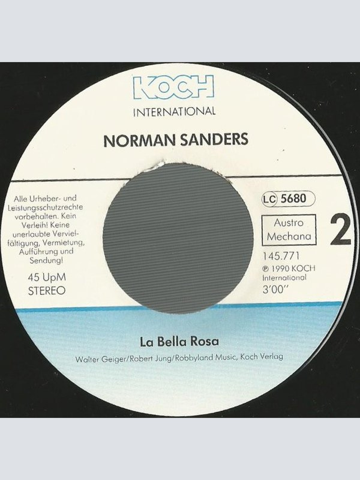 Vinyl / Norman Sanders (2) - Kleine Marianka