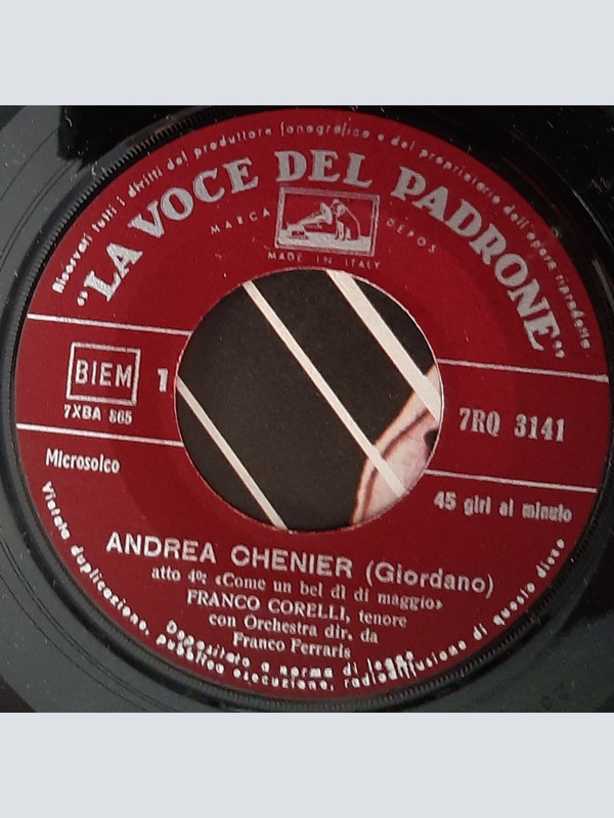 Vinyl / Franco Corelli - Andrea Chenier - Come Un Bel Dì Di Maggio / Manon Lescaut - Donna Non Vidi Mai