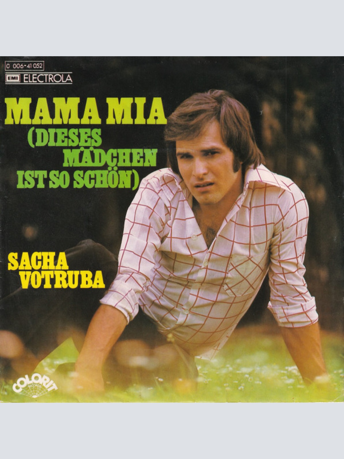 Vinyl / Sacha Votruba - Mama Mia (Dieses Mädchen Ist So Schön)