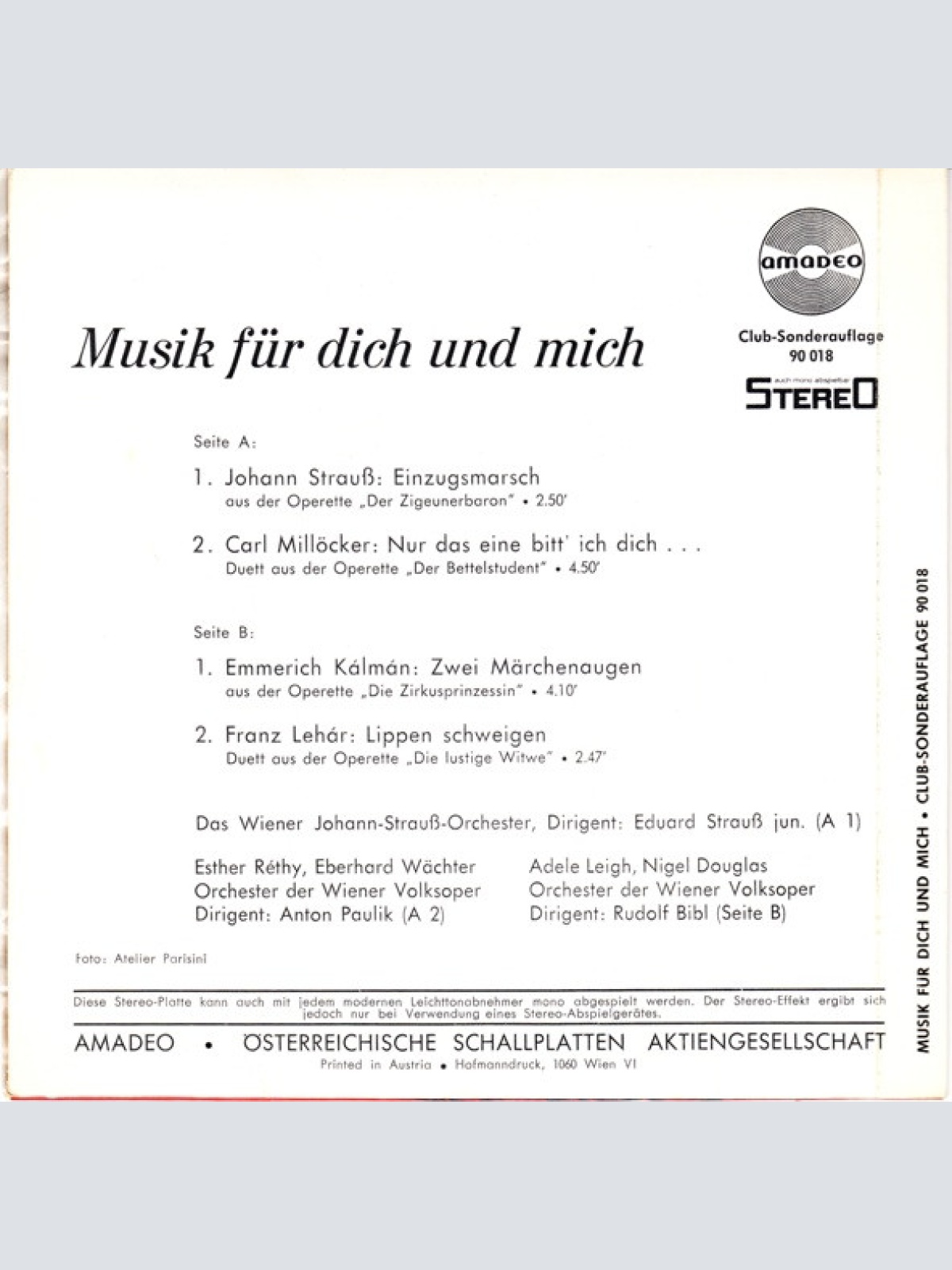 Vinyl / Various - Musik Für Dich Und Mich