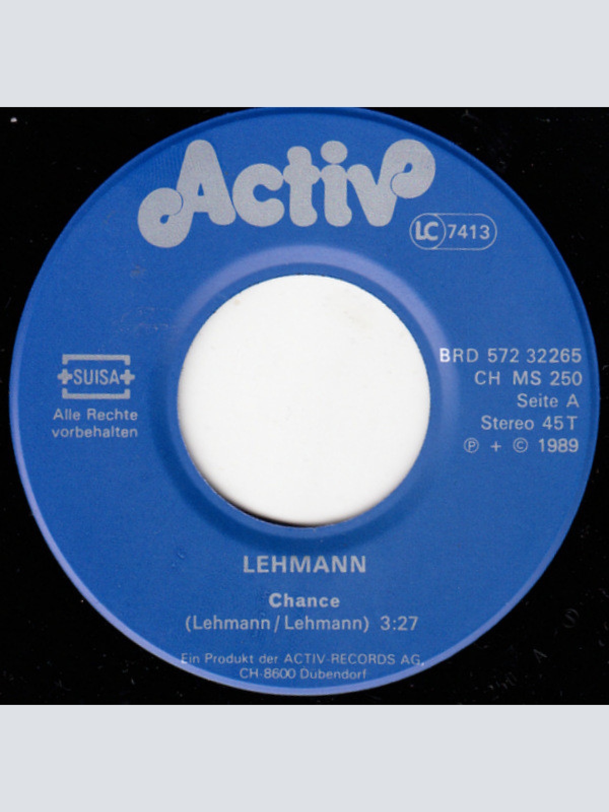 Vinyl / Lehmann* - Chance