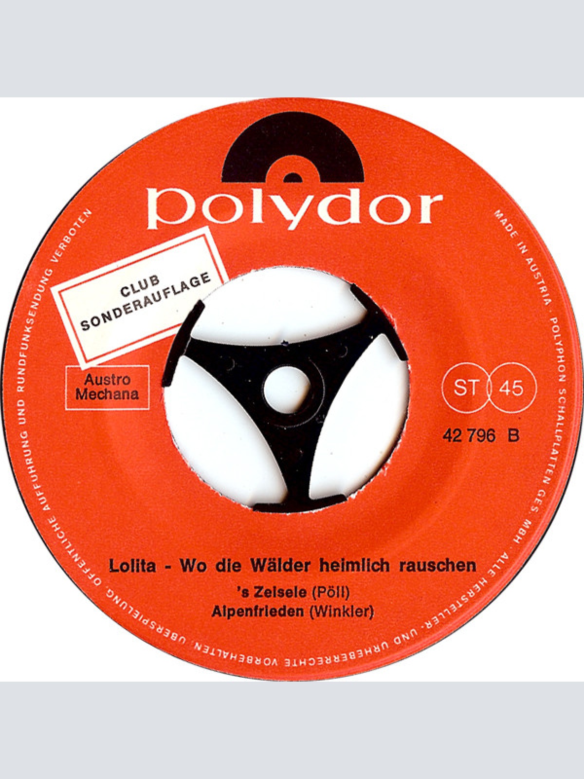 Vinyl / Lolita (3) - Wo Die Wälder Heimlich Rauschen