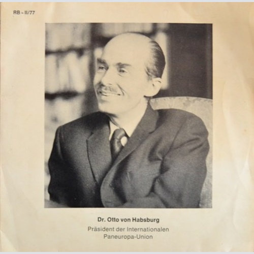 Vinyl / Dr. Otto von Habsburg* - Paneuropa