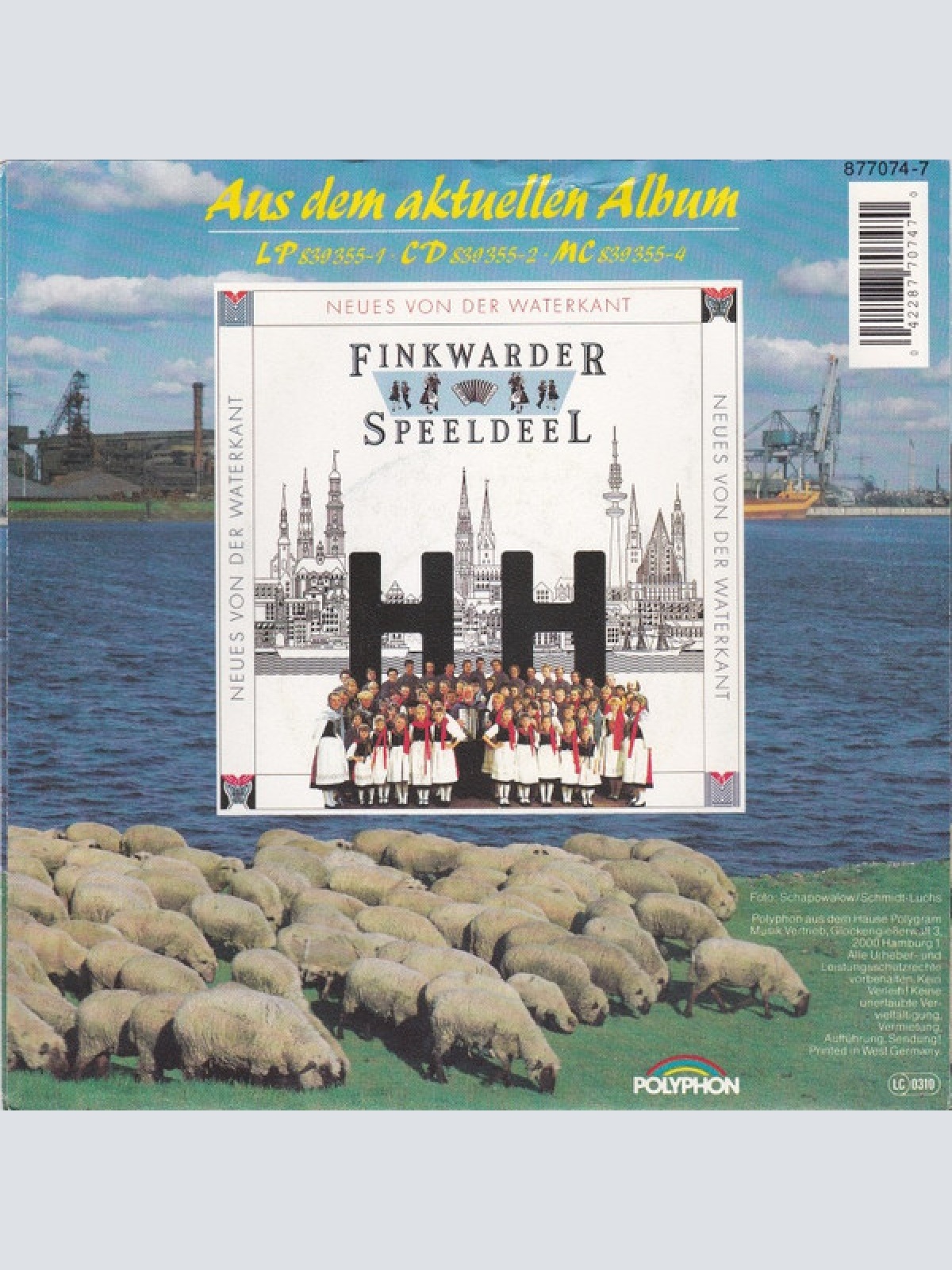 Vinyl / Finkwarder Speeldeel - Heimatland An De Woderkant / Auf Wiedersehn