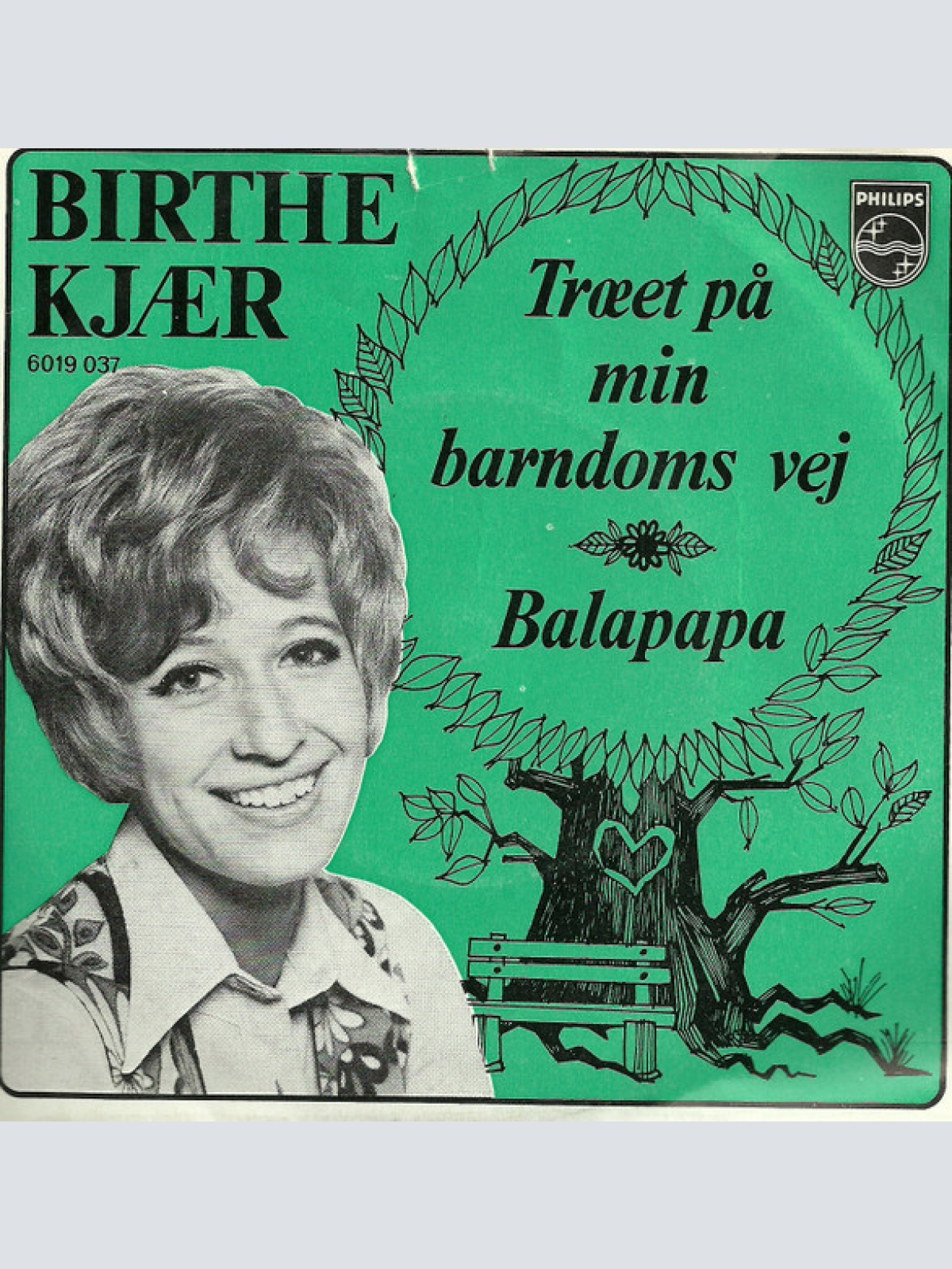 Vinyl / Birthe Kjær - Træet På Min Barndoms Vej / Balapapa