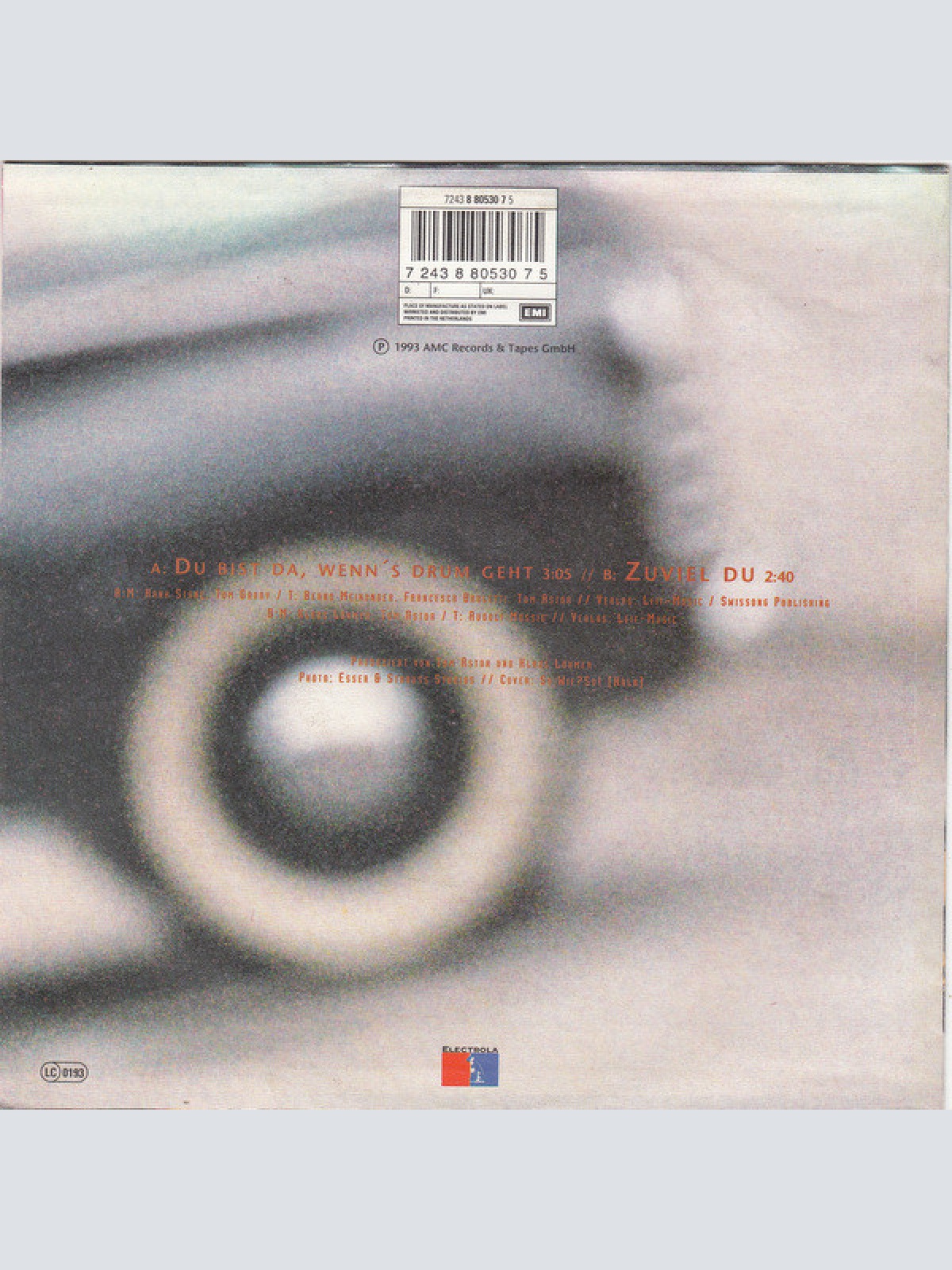 Vinyl / Tom Astor - Du Bist Da, Wenn's Drum Geht