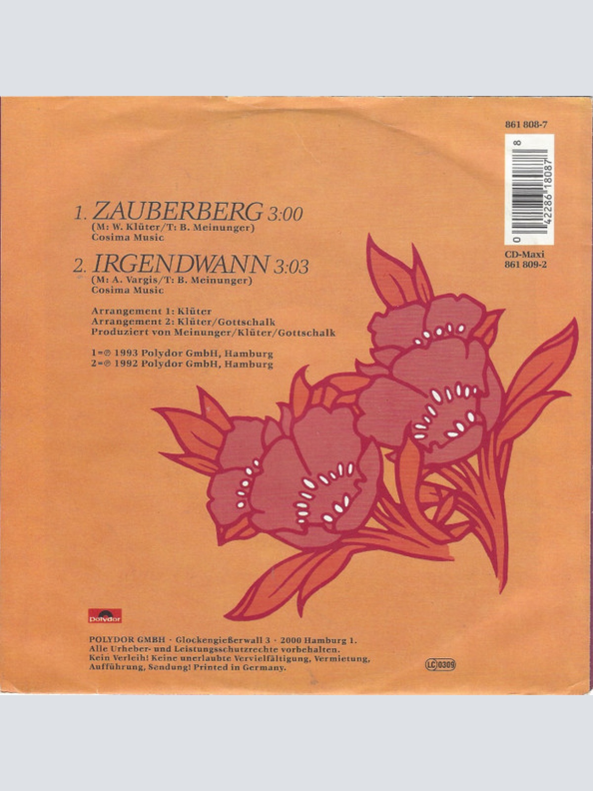 Vinyl / Gaby Albrecht - Zauberberg