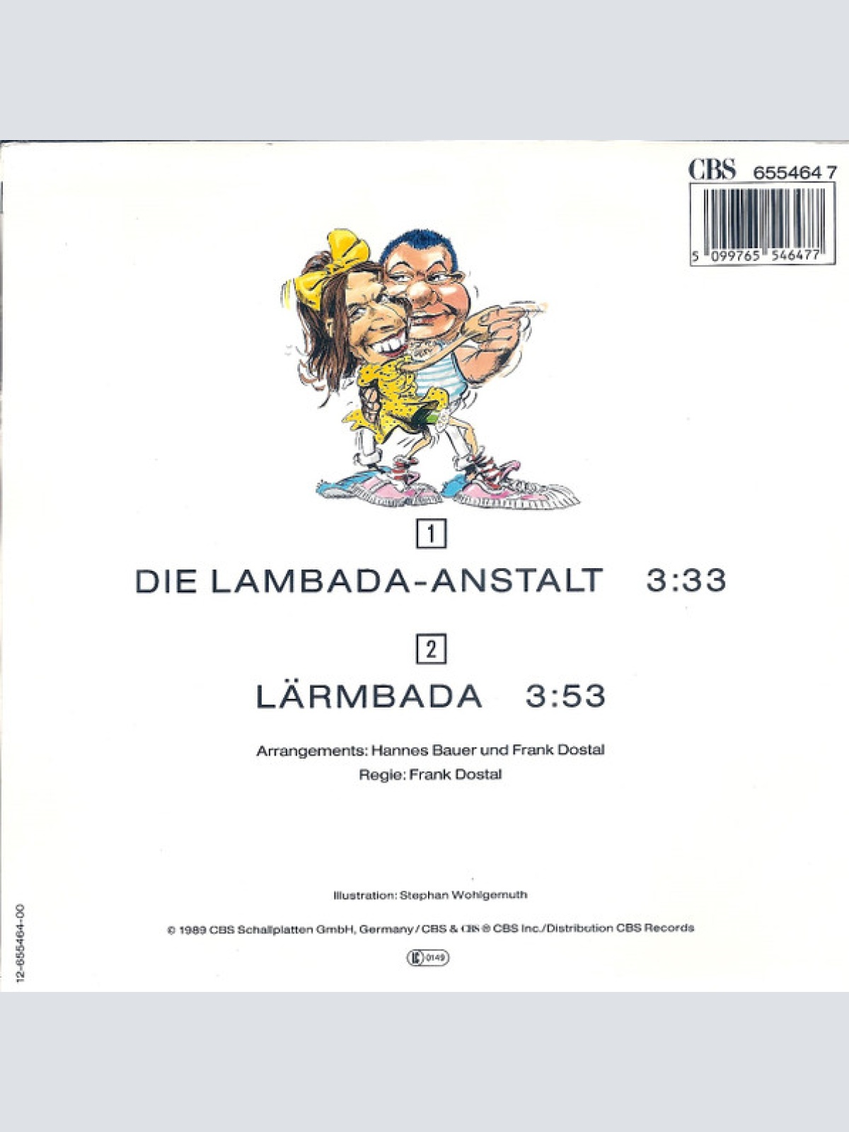Vinyl / Helga Feddersen + Olli Maier - Die Lambada-Anstalt