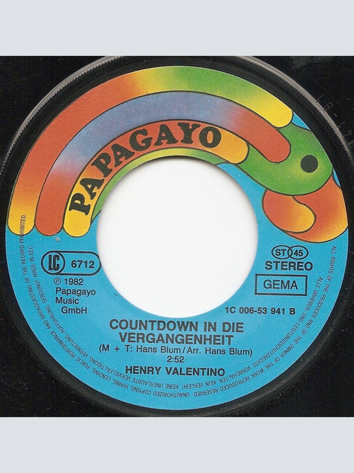 Vinyl / Henry Valentino - Schräge Musik