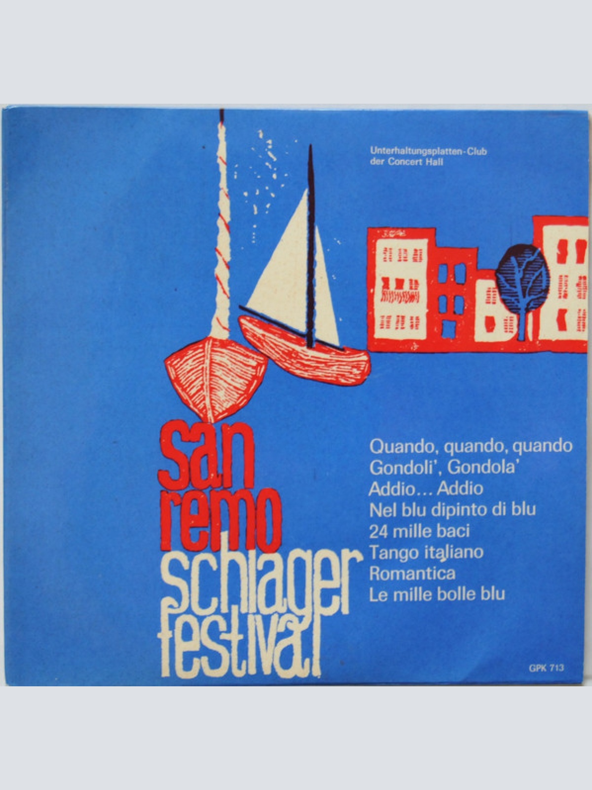 Vinyl / Orchester Jean Couroyer* - San Remo Schlager Festival