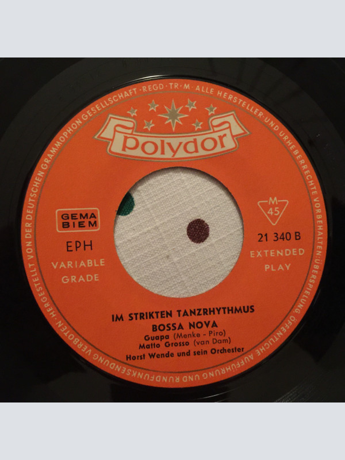 Vinyl / Horst Wende Und Sein Orchester* , Solist: Rolf Kühn - Im Strikten Tanz-Rhythmus - Bossa Nova