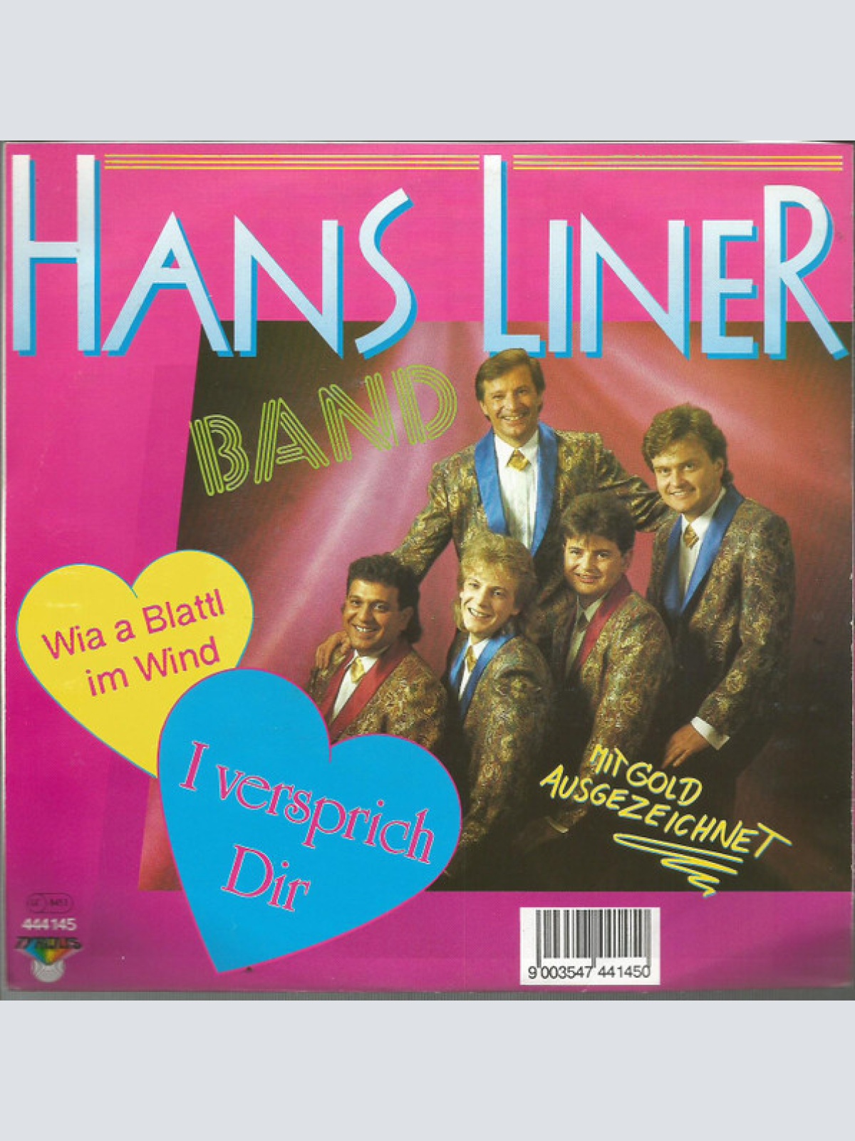 Vinyl / Hans Liner Band - I Versprich Dir / Wia A Blattl Im Wind