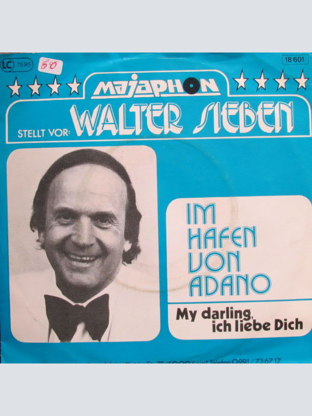 Vinyl / Walter Sieben - Im Hafen Von Adano / My Darling, Ich Liebe Dich