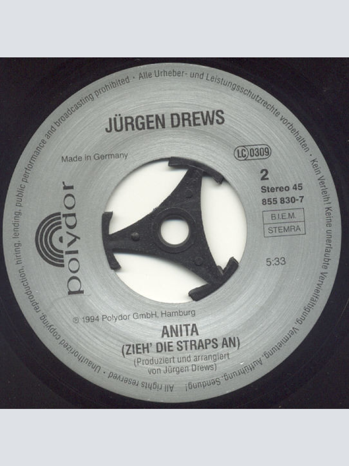 Vinyl / Jürgen Drews - Warum Immer Ich