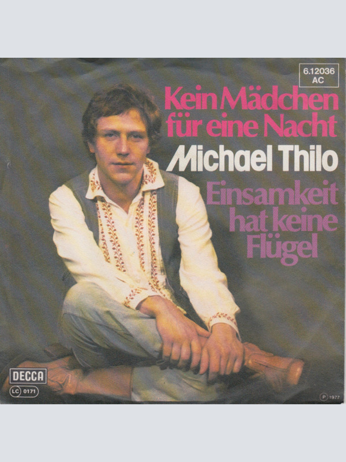 Vinyl / Michael Thilo - Kein Mädchen Für Eine Nacht