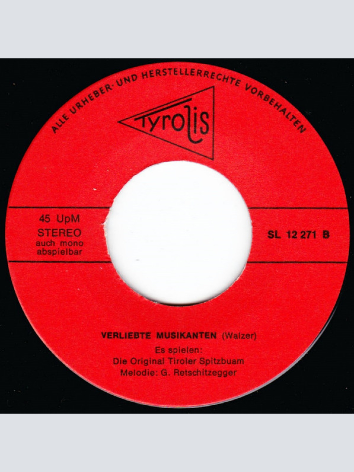 Vinyl / Die Original Tiroler Spitzbuam* - Streit Im Hühnerstall