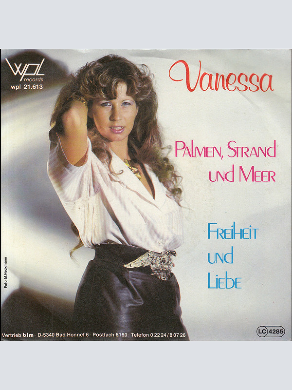 Vinyl / Vanessa (58) - Palmen, Strand Und Meer