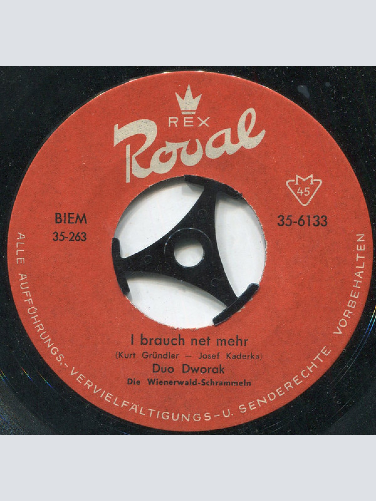 Vinyl / Duo Dworak - Stoß Ma An! / I Brauch Net Mehr