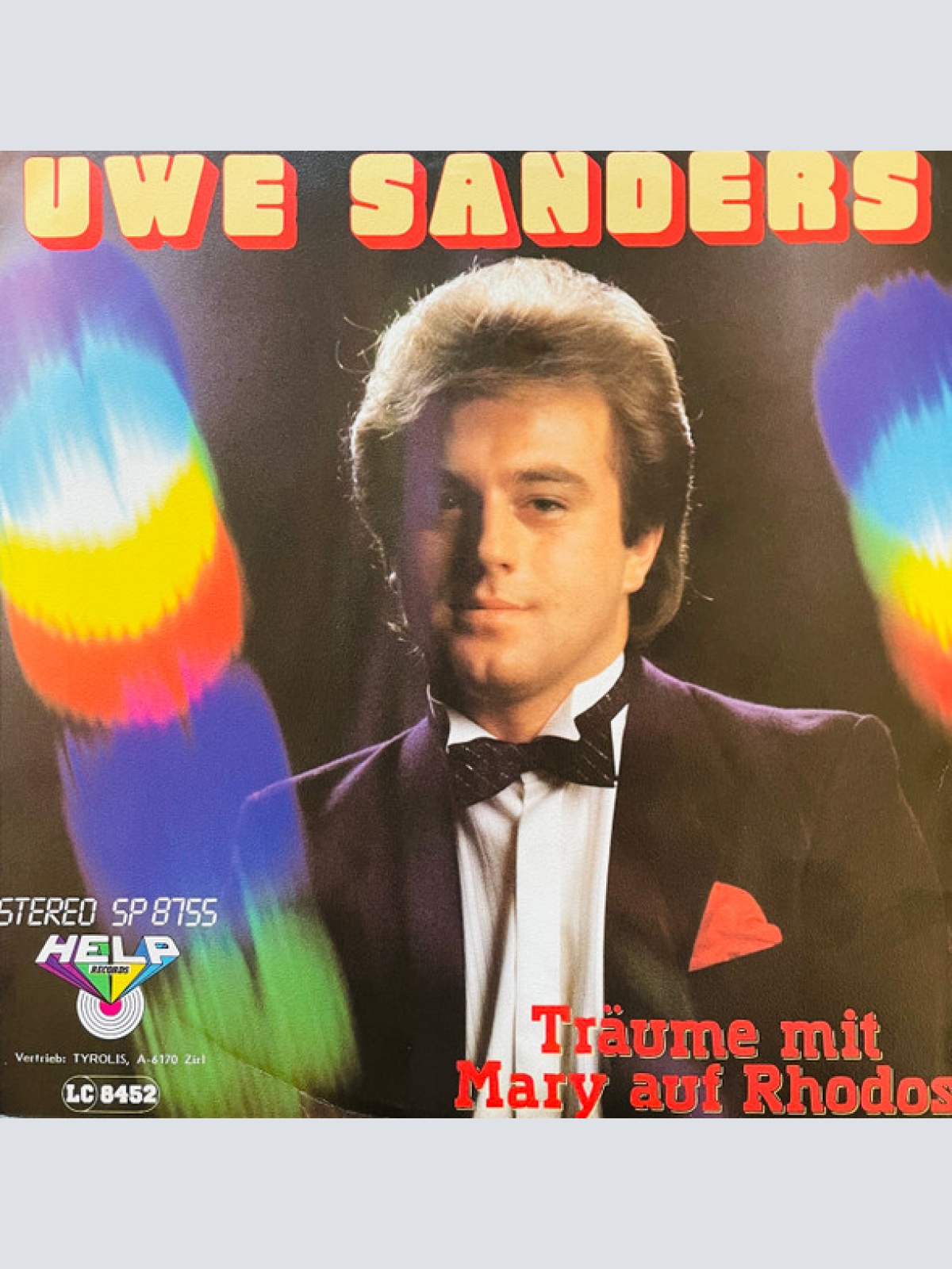 Vinyl / Uwe Sanders - Träume Mit Mary Auf Rhodos
