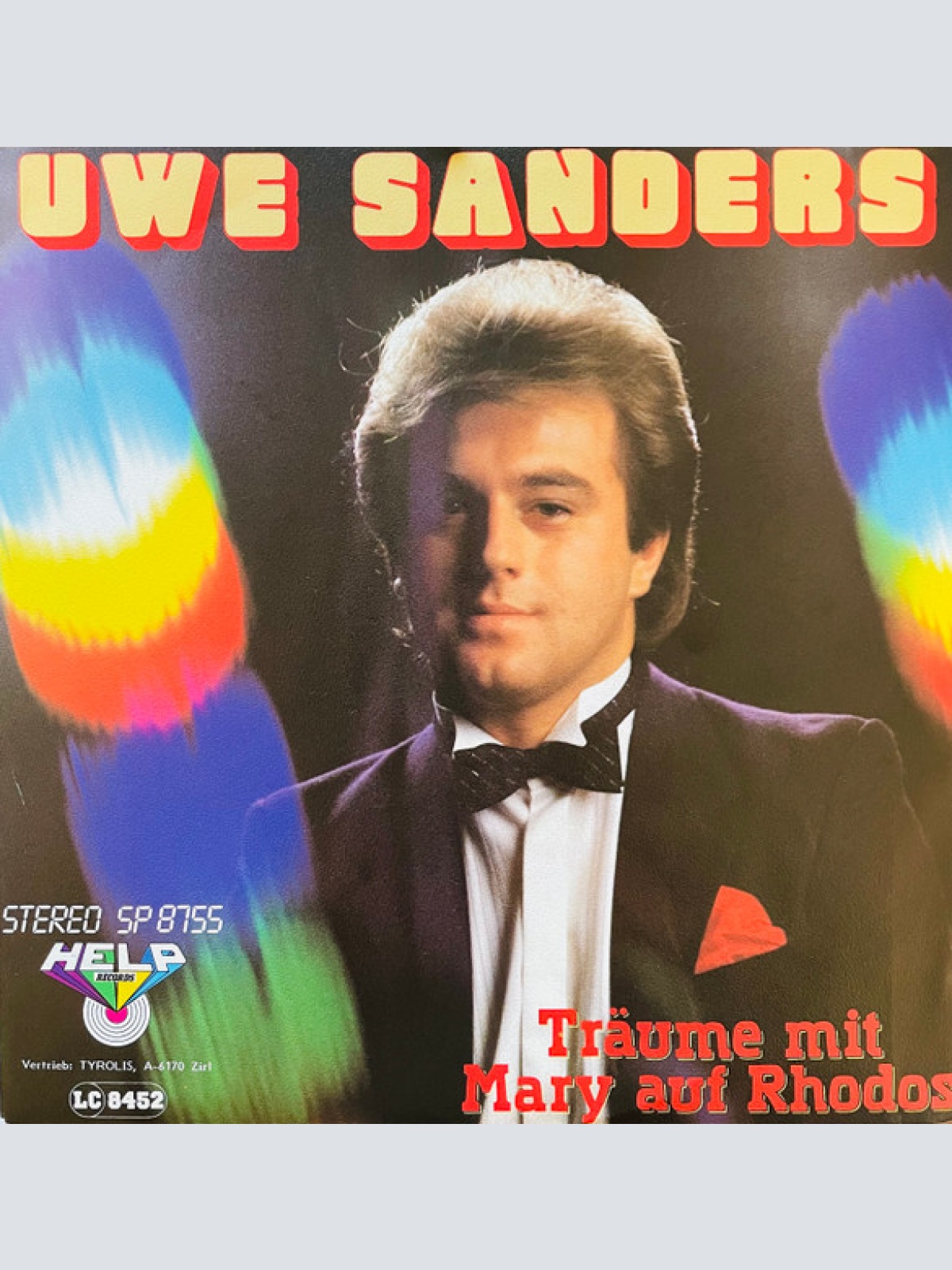 Vinyl / Uwe Sanders - Träume Mit Mary Auf Rhodos