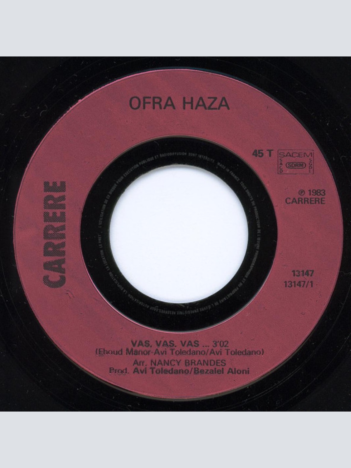 Vinyl / Ofra Haza - Vas, Vas, Vas...