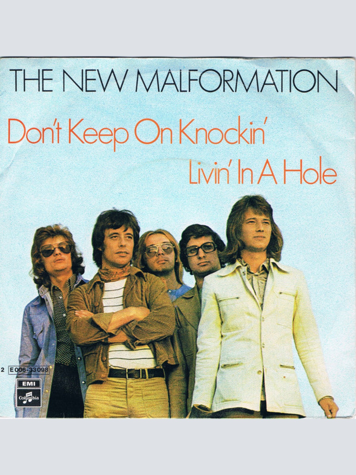 Vinyl / The New Malformation* - Don't Keep On Knockin' / Livin' In A Hole