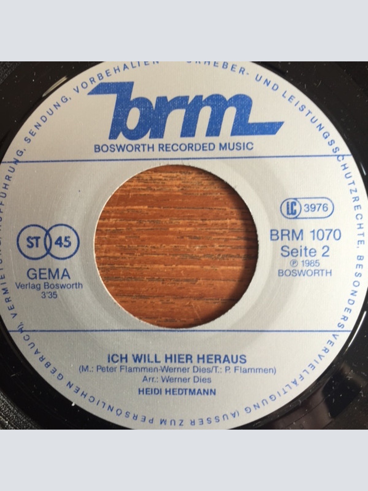 Vinyl / Heidi Hedtmann - Frei Sein Heisst Einsam Sein