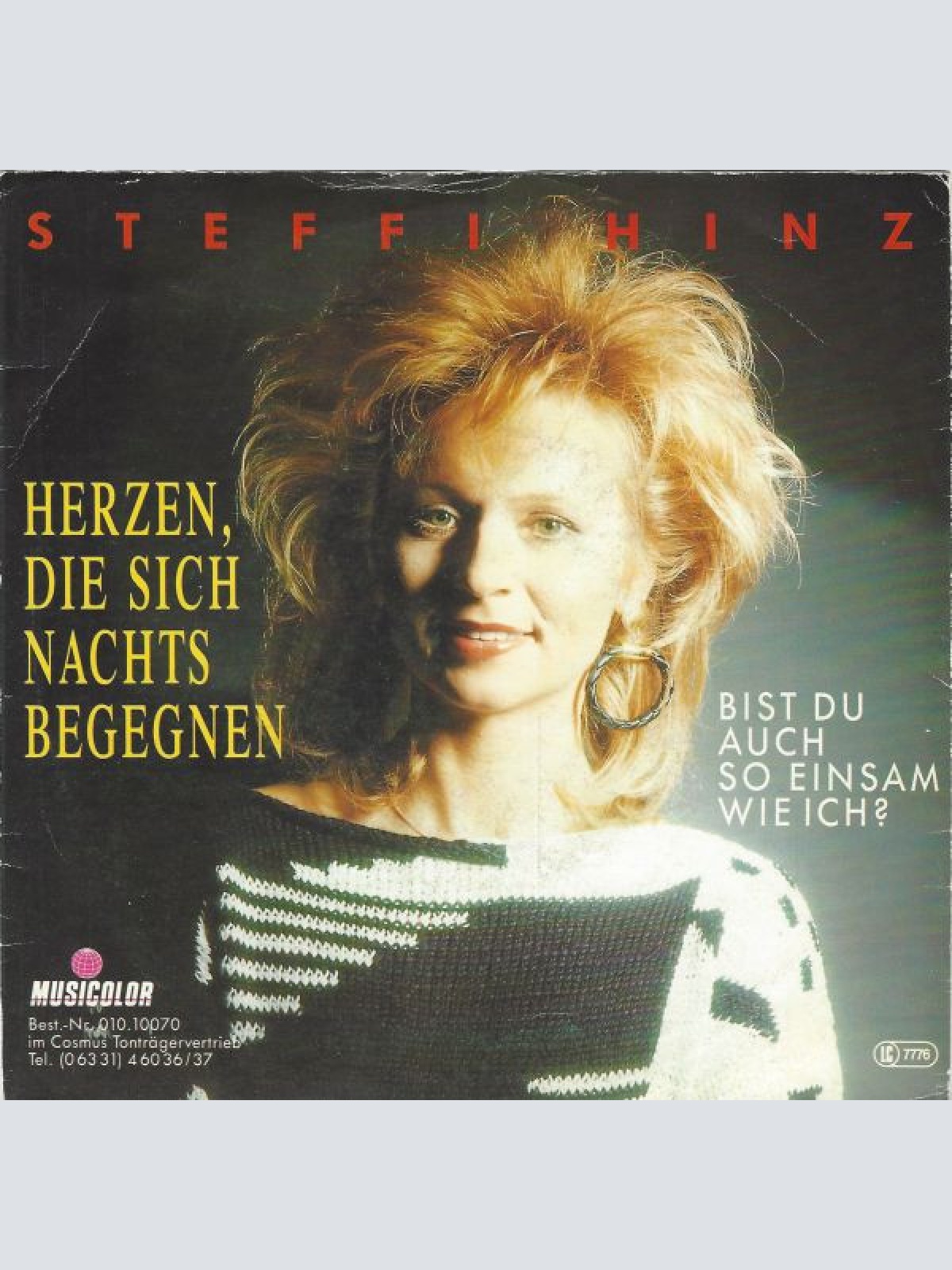 Vinyl / Steffi Hinz - Herzen, Die Sich Nachts Begegnen