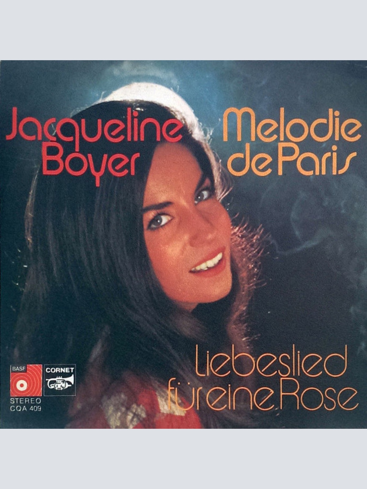 Vinyl / Jacqueline Boyer - Melodie De Paris / Liebeslied Für Eine Rose