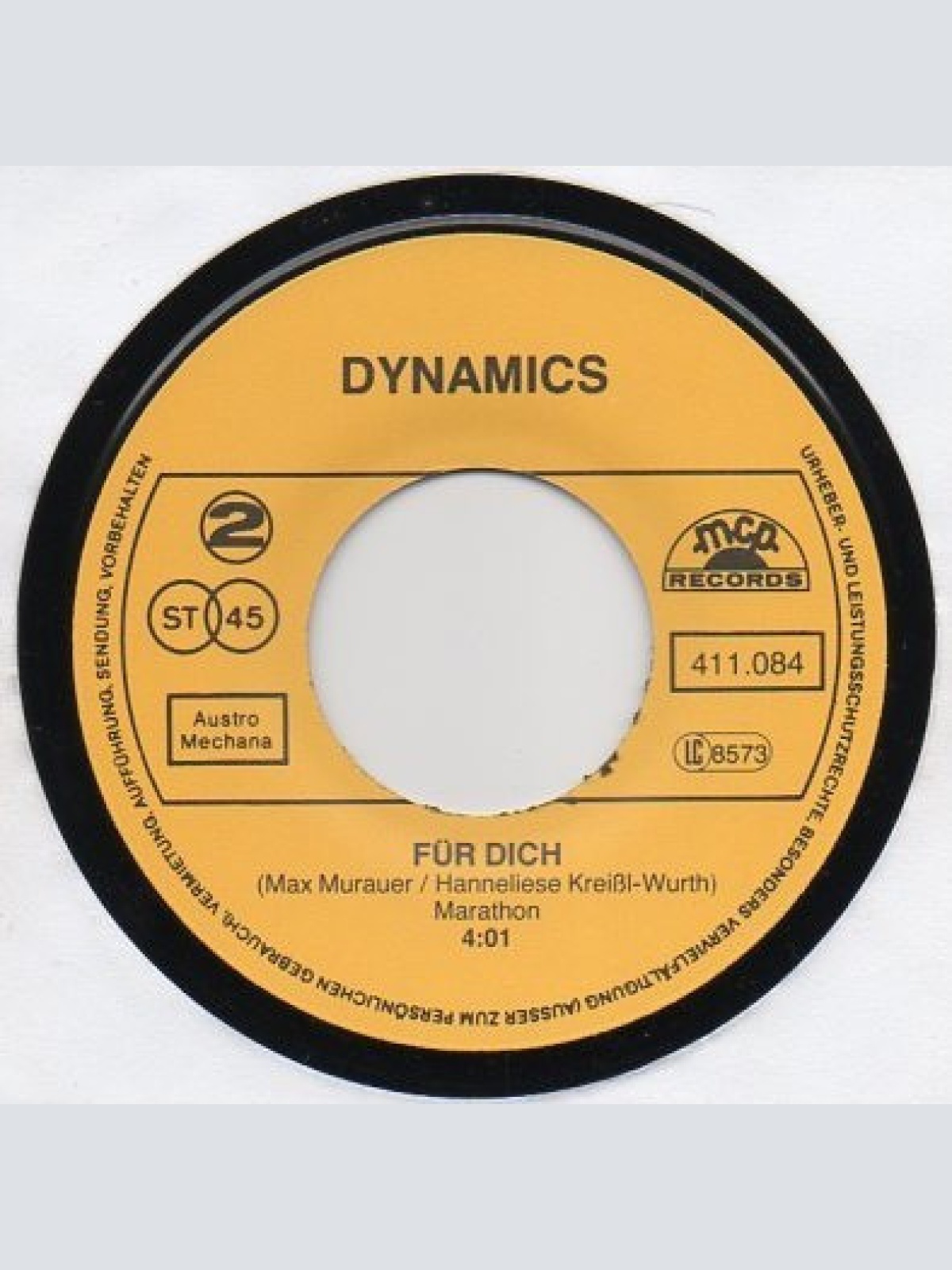 Vinyl / Dynamics (7) - Ich Such' Die Superfrau