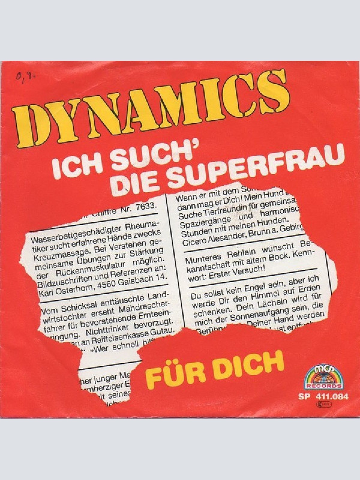 Vinyl / Dynamics (7) - Ich Such' Die Superfrau